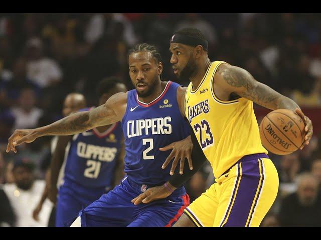 NBA 2019-2020, L.A.Lakers - L.A.Clippers, Л.А.Лейкерс - Л.А.Клипперс, 22.10.2019