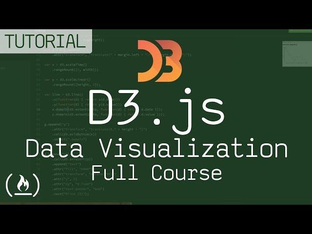 Let's learn D3.js - D3 for data visualization (full course)