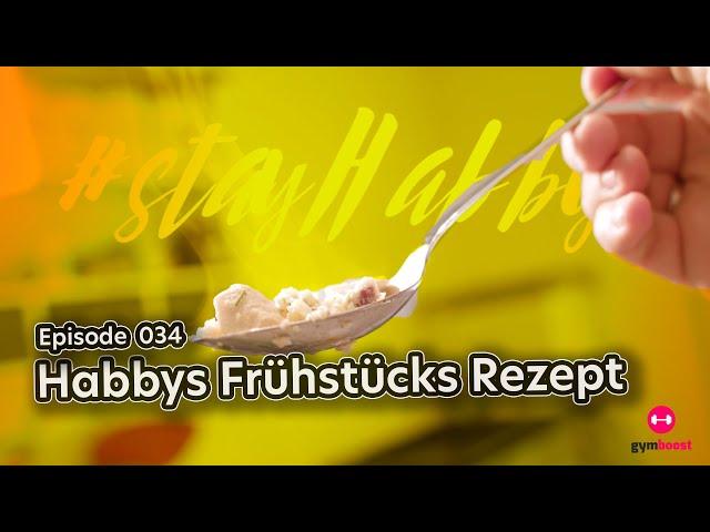 Das Frühstück mit viel Eiweiss und Hühnchen #stayHabby #034