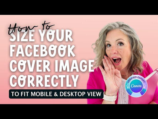 How to size your Facebook group cover image correctly to fit mobile and desktop view