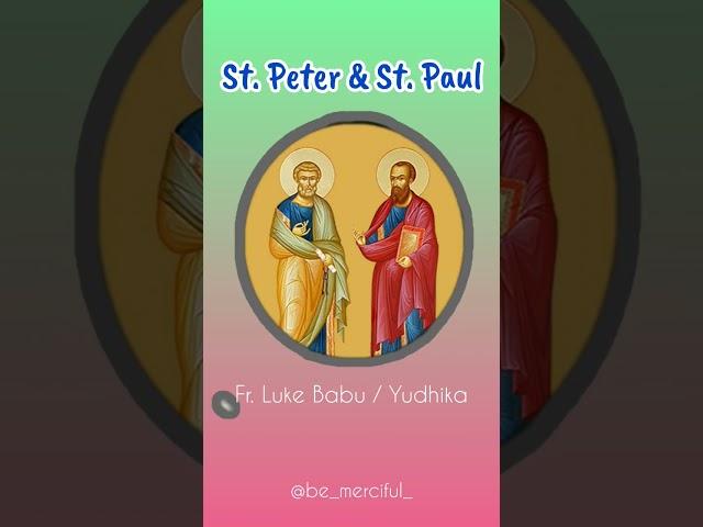 St. Peter & St. Paul | Fr. Luke Babu | Yudhika #devotionalsongs #orthodox #jesus #christmas #god