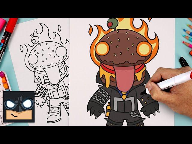 How To Draw Ghost-Ri-Durrr  Fortnite