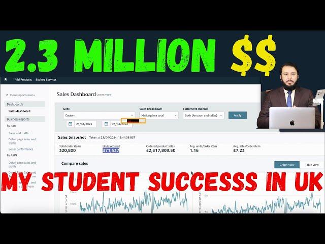 2.3 Million Sale In UK | My Student Success |