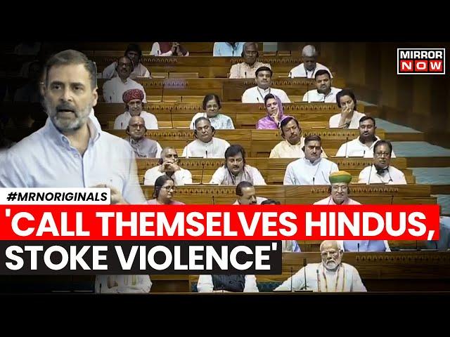 Rahul Gandhi On Hindus | Rahul Triggers Massive Debate Says "BJP, RSS Do Not Represent Hindus”