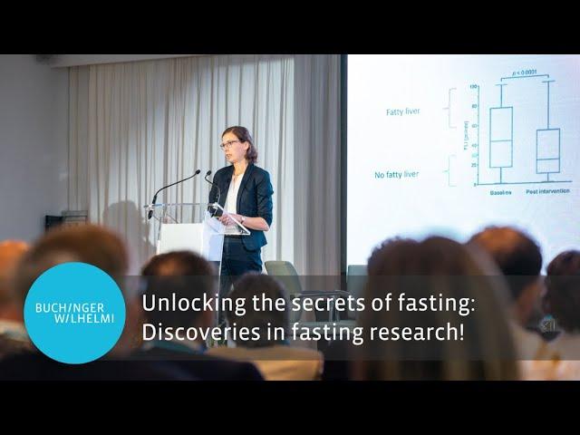 Discoveries in fasting research with Dr. Franziska Grundler | Buchinger Wilhelmi