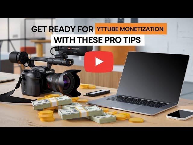 GET READY FOR YOUTUBE MONETIZATION WITH THESE PRO TIPS | youtube monetization kaise kare