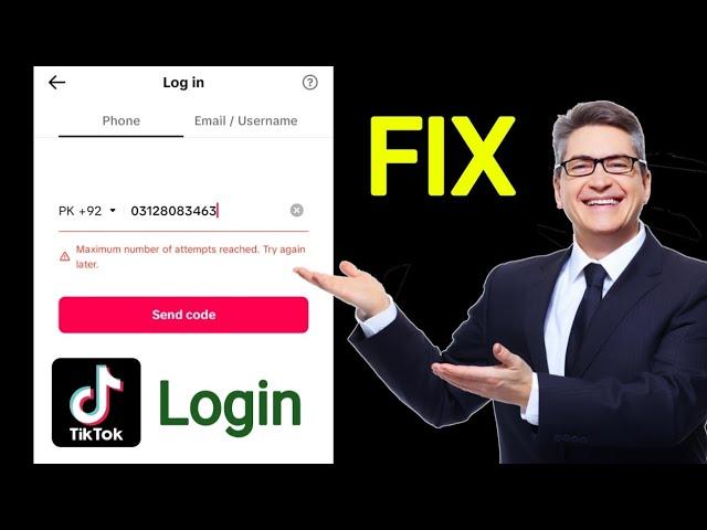 Maximum Number Of Attempts Reached TikTok Proble Solve | By Android Urdu