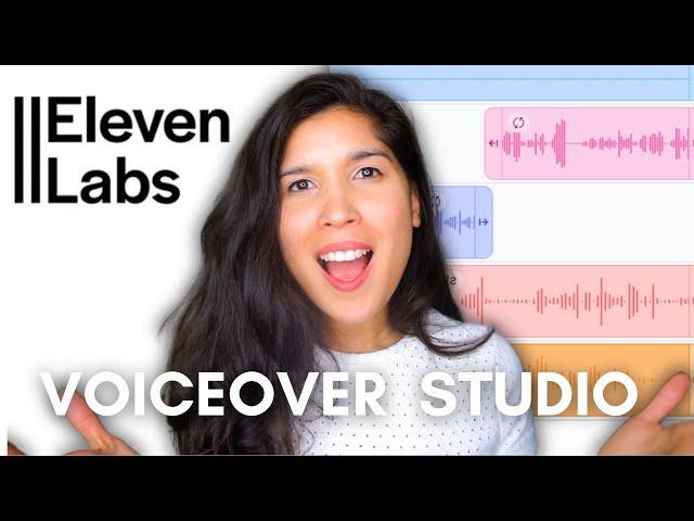 Elevenlabs  Tutorial : Voice over studio (step by step)