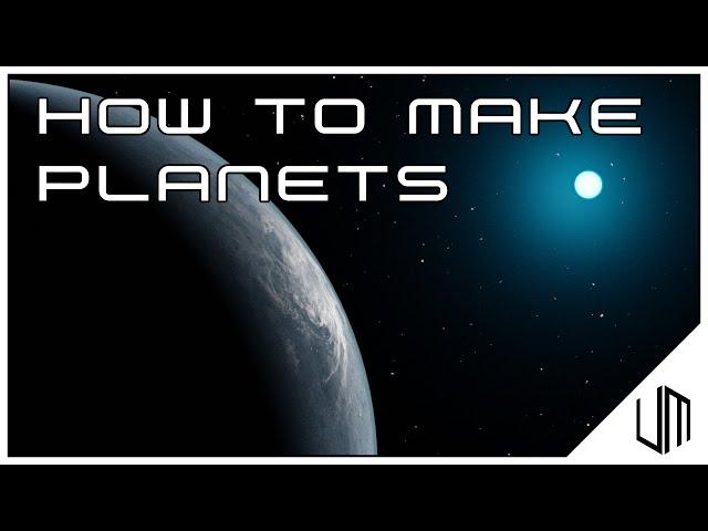 How to make SIMPLE PLANETS in Blender