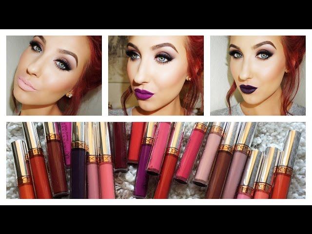 Anastasia Of Beverly Hills Liquid Lipstick Lip Swatches & Review | Jaclyn Hill