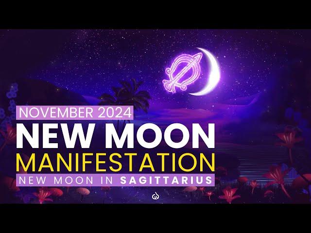 Sagittarius New Moon Magic: New Moon Manifestation, November 2024 New Moon Energy