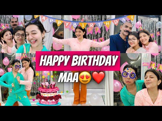 Mumma's birthday celebration️mummy ko dia raat me surprise️||Yashasvi Rajpoot||