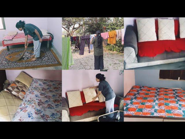 60 mintues morning house cleaning task!!! Indian Housewife morning house cleaning routine