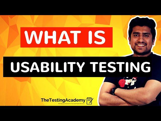 What is Usability Testing? Explained with Example | Usability Testing Tutorial