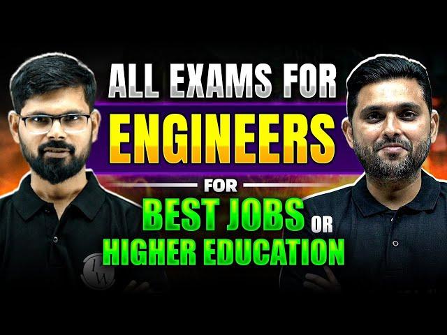 Most Popular Exams for Engineers for Best Jobs or Higher Education