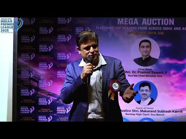 Adv. Ravi Hirani & Prof. Dr. Sajan Patil | Team Lucknow Nawabs | AIPL Mega Auction 2024