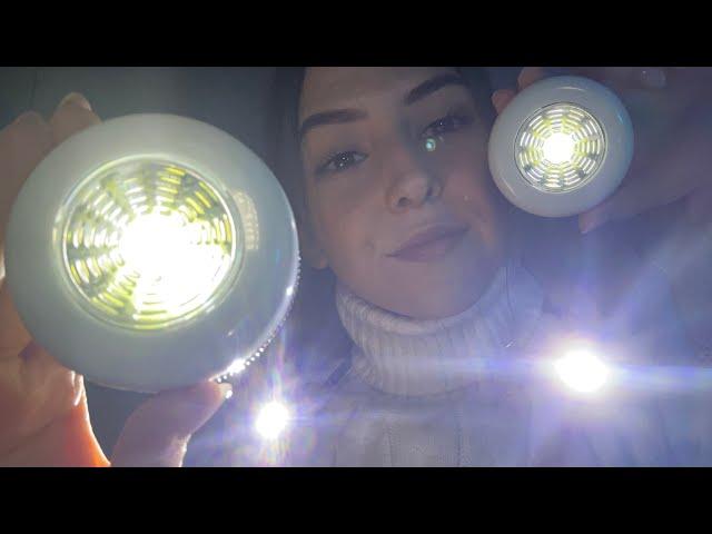 ASMR Looking at Your Eyes with Lights only  Bright Light ASMR