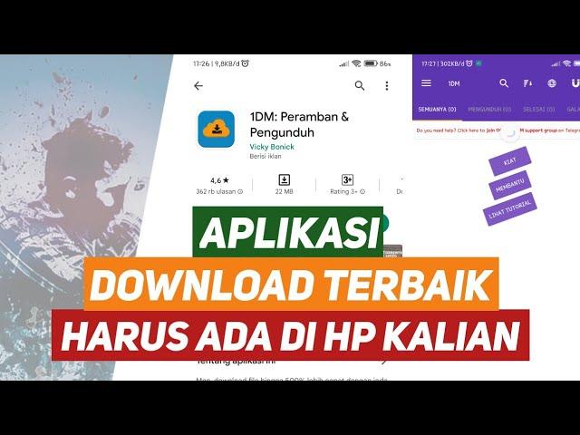 Ini nih !!! Aplikasi Download yang bagus untuk ada di Hp kalian | Idm Android