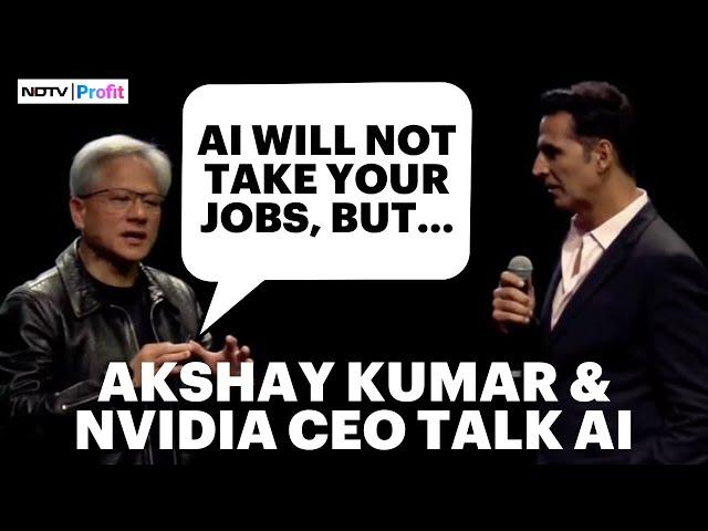 What Nvidia CEO Jensen Huang Said To Akshay Kumar On Losing Jobs To AI