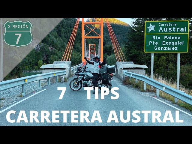 7 CONSEJOS / TIPS - CARRETERA AUSTRAL EN MOTO