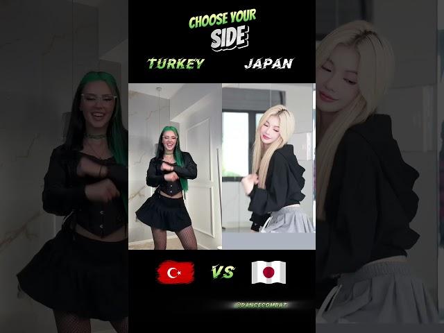 Dilara is the one who challenged Japan in this moving dance track!