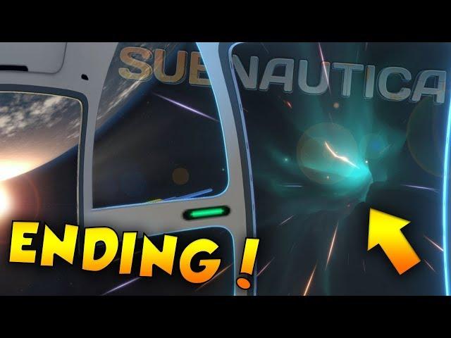 SUBNAUTICA ENDING (FULL) - NEPTUNE ESCAPE ROCKET! : Curing the Kharaa - SUBNAUTICA V1! | PC Gameplay