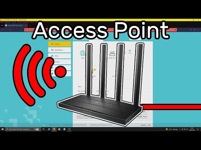 TP-Link Archer C6 WLAN Router als Access Point einrichten