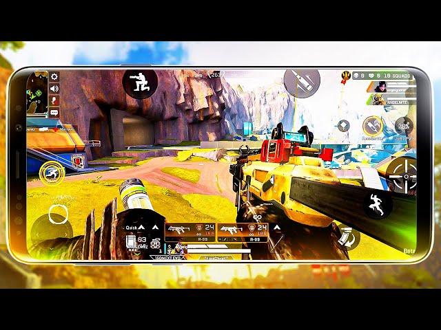 *NEW* ULTRA GRAPHICS APEX LEGENDS MOBILE GAMEPLAY!