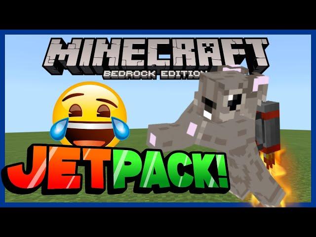 JETPACK NUR mit Commands!  Minecraft Bedrock Tutorial