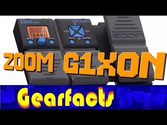 Zoom G1xon: The essential multi effects database