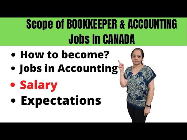 How to become a Bookkeeper & Accountant in Canada ?