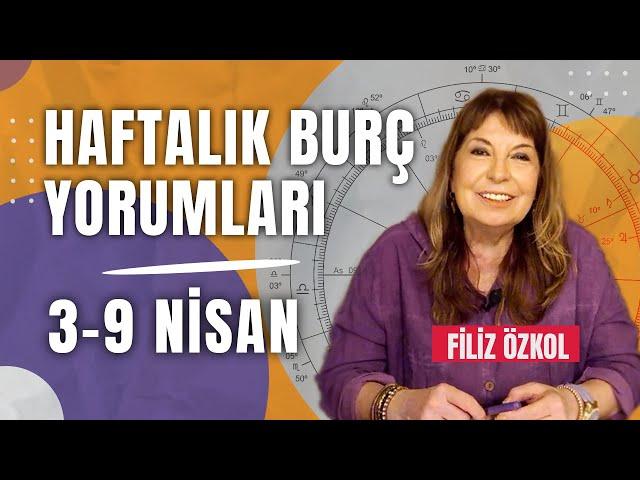 FİLİZ ÖZKOL İLE HAFTALIK BURÇ YORUMLARI | 3-9 NİSAN