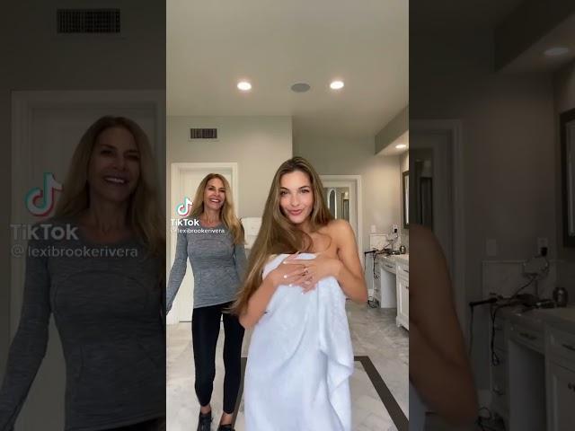 lexi rivera tiktok.towel prank on her mom