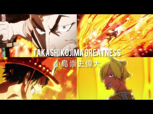 One Piece ワンピース Sakuga/作画/Best Animation: Takashi Kojima 小島 崇史 [AMV/MAD]