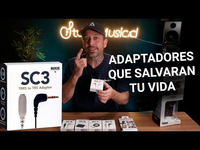 Adaptadores RODE que Salvarán tu Vida  Rode SC1, SC2, SC4, SC6, SC7 - StudioMusic.cl