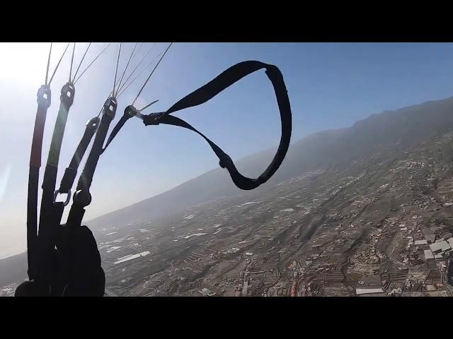 Paragliding Crash at Guimar, Tenerife. January 14th, 2020