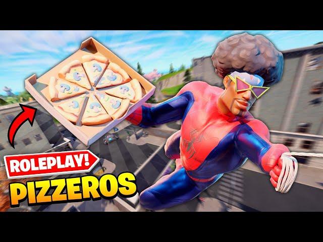 ME HAGO PASAR POR REPARTIDOR DE PIZZA EN FORTNITE 