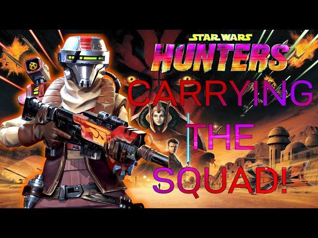 CARRYING my team as Imara Vex!!  STAR WARS: Hunters RANKED Gameplay