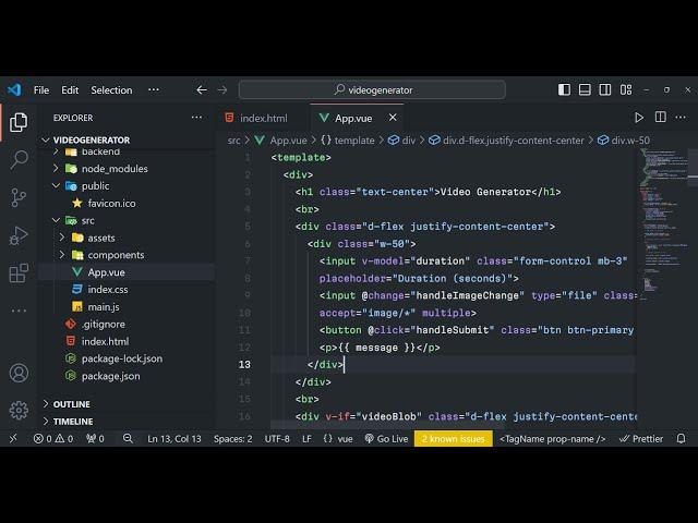 Build Vue.js Video Editor in Browser Using Fluent-FFMPEG in Node.js & Express in Hindi Full Project