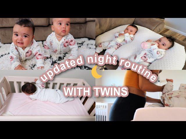 Updated *REALISTIC* Night Routine With Twins   7 Months Old