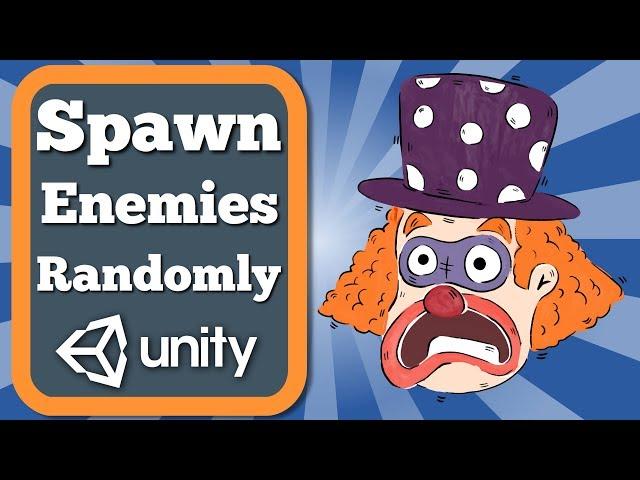 How to spawn enemies randomly in Unity 2D game | Unity 2D tutorial