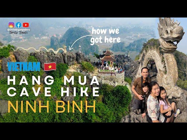 Amazing Ninh Binh: Hiking HANG MUA in Vietnam with Kids /  Vietnam Travel Guide & Vlog