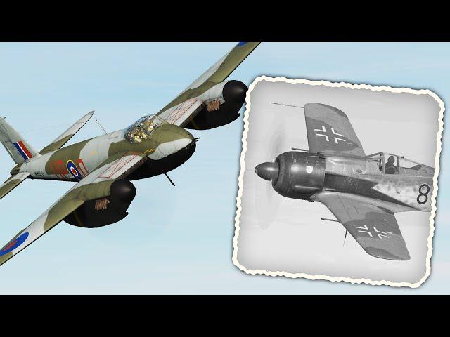 That is So Much Fire! (Mosquito FB VI VS FW 190 A-8) [DCS Dogfight]