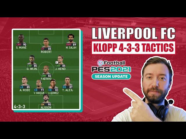 Liverpool tactics | Jürgen Klopp's 4-3-3 with counter-pressing