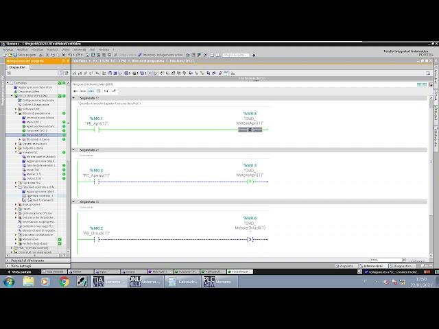 TiaPortal (L1.3) - Corso PLC Set e Reset