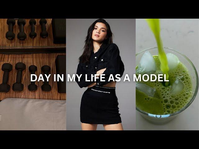 DAY IN MY LIFE AS A MODEL- castings, workouts, PR haul, etc.