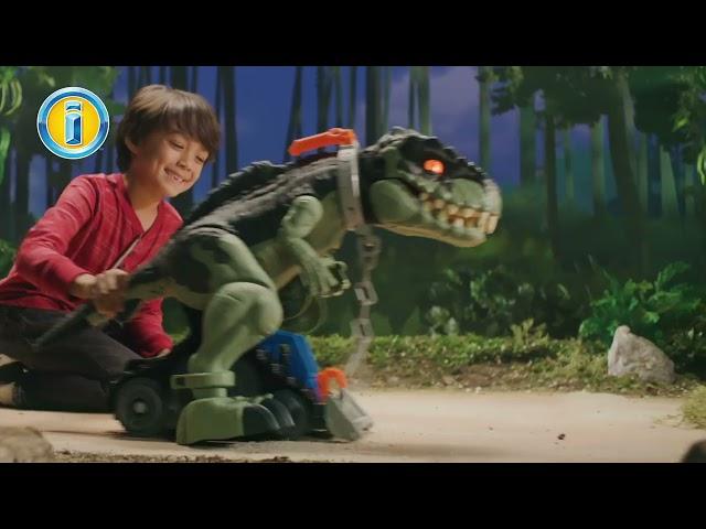 AD: Jurassic World Mega Stomp & Rumble Giga Dino | Imaginext