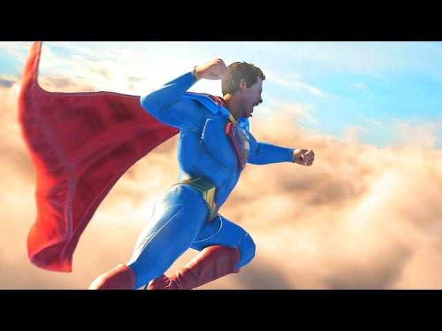 Injustice 2 Superman Super Move on All Characters 4k UHD 2160p