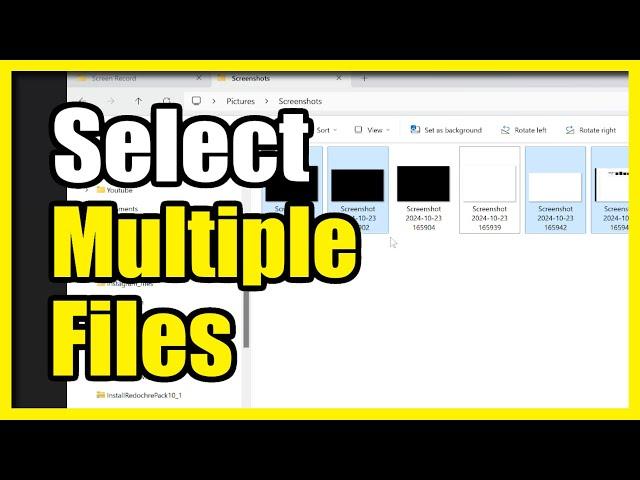 How to Select Multiple Files to Copy or Delete on Windows 10/11 (Easy Method)