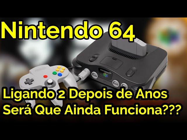 Ligando Meus Dois Nintendo 64 Depois de Anos, No Dia do Aniversário do Nintendo 64 - 25 Anos de N64!